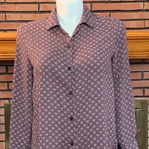 Chelsea & Theodore Paisley Button Down Shirt